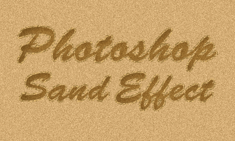 Photoshopで砂の文字を表現する方法 Designmemo デザインメモ 初心者向けwebデザインtips